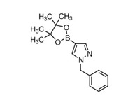 1-苯甲基-4-(4,4,5,5-<em>四</em>甲基-1,3,2-二氧硼戊環(huán)-2-基)吡唑,96%(GC)